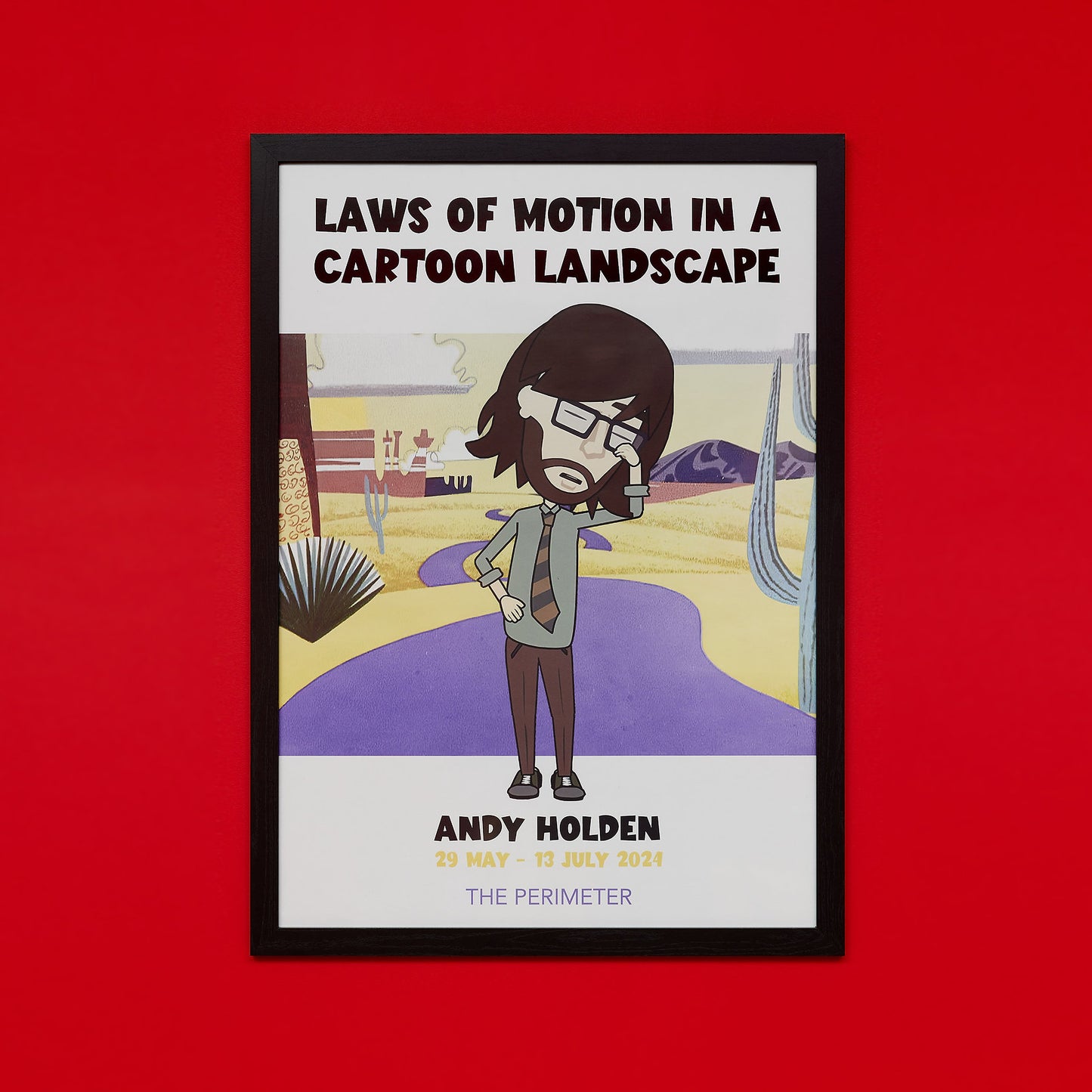 SIGNED COPY: Andy Holden Poster