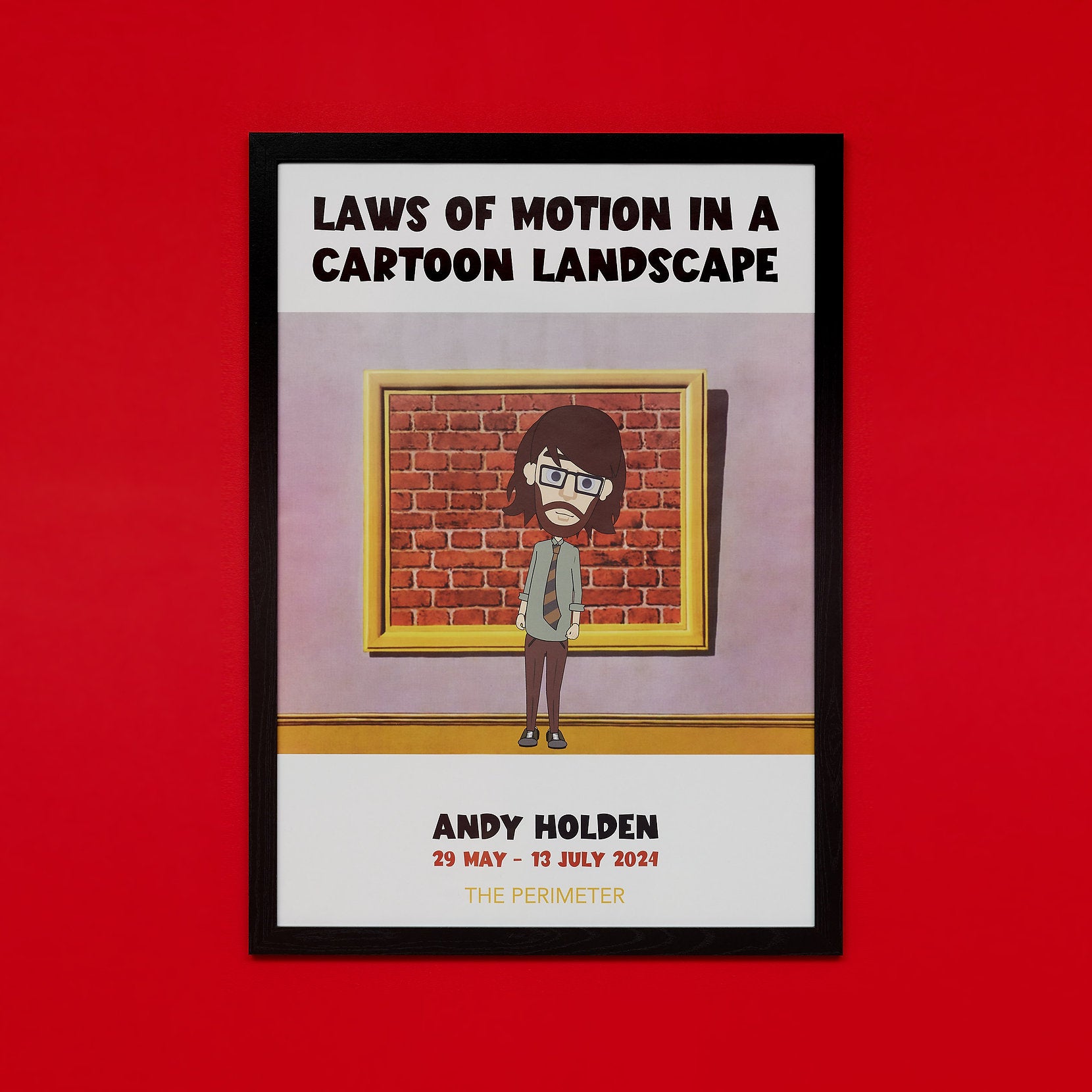 SIGNED COPY: Andy Holden Poster